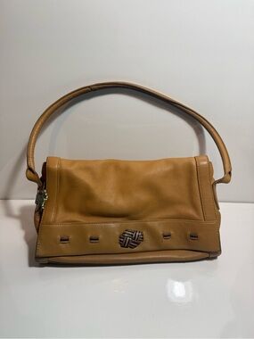 Radley London Vintage Brown Leather Hobo Satchel Shoulder Bag